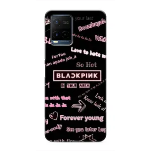 Чехол с музыкальной группой для Vivo Y21 / Y21s (BLACKPINK)