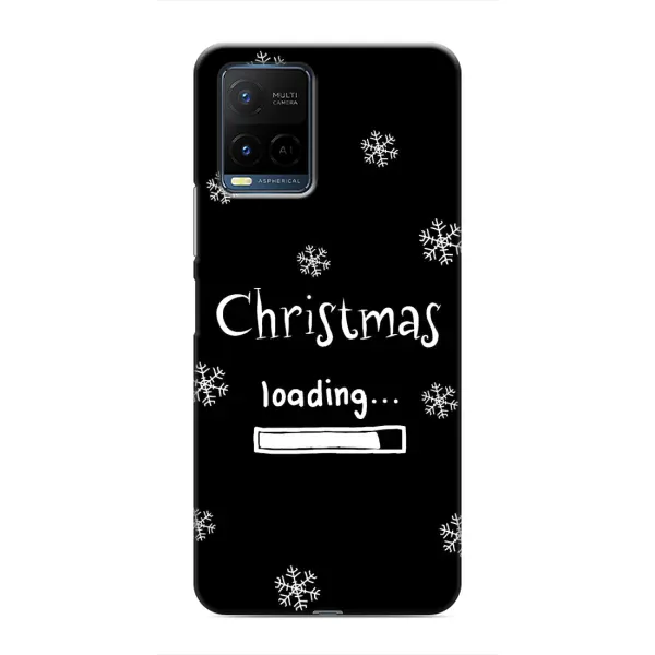Чехол с принтом «Christmas loading» для Vivo Y21 / Y21s Чехол с принтом «Christmas loading» для Vivo Y21 / Y21s