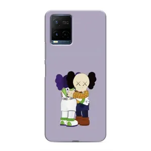 Чохли для Vivo Y21 / Y21s - Bearbrick Louis Vuitton (PREMIUMPrint) (Дружба Беарбрік)