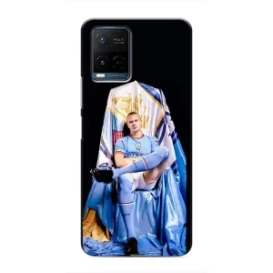 Чехлы с футболистом Ерлинг Холанд для Vivo Y21 / Y21s (AlphaPrint) (футболист Холанн)