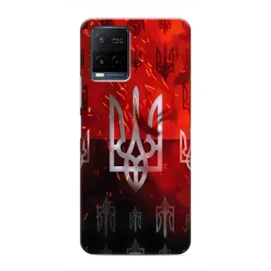 Украинские Чехлы для Vivo Y21 / Y21s с картинкой УПА (AlphaPrint) (ГЕРБ УПА)