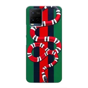 Чехлы ГУЧЧИ для Виво у21 / у21с (AlphaPrint) (Gucci змия)