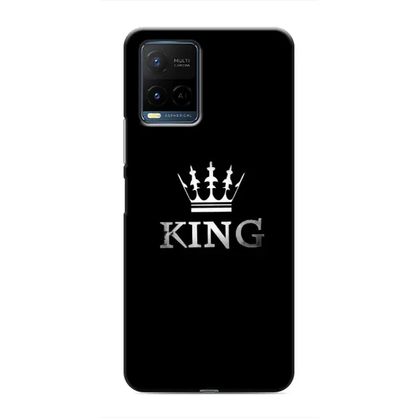Чехол с принтом «KING» для Vivo Y21 / Y21s Чехол с принтом «KING» для Vivo Y21 / Y21s