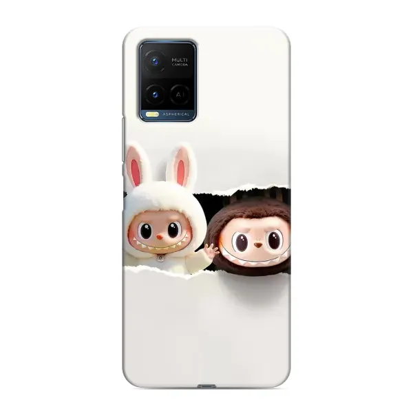 Чехол с принтом «Лабубу» для Vivo Y21 / Y21s Чехол с принтом «Лабубу» для Vivo Y21 / Y21s