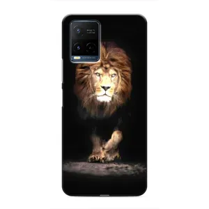 Чехол со Львом для Vivo Y21 / Y21s (VPrint) (Лев)