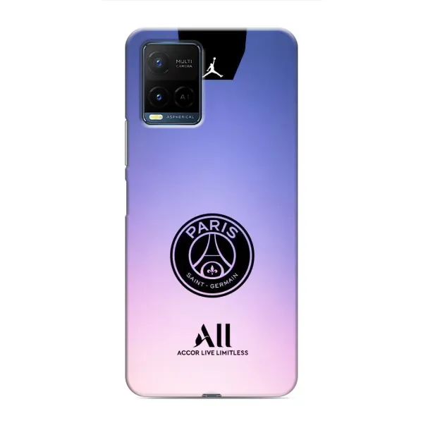 Чехол с принтом «лого PSG» для Vivo Y21 / Y21s