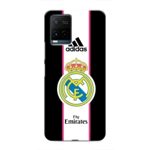 Чехол для Vivo Y21 / Y21s с принтом Реал Мадрид (Лого Real Madrid)
