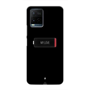 Чехлы для любимой на ViVO Y21 / Y21s (VPrint) (Love battery)