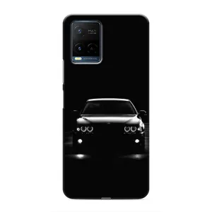 Чехол для Виво у21 / у21с - с принтом БМВ (AlphaPrint) (Машина BMW)