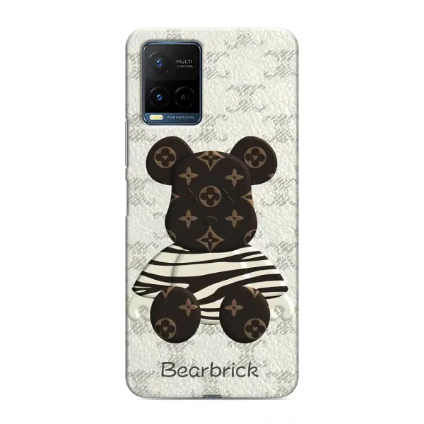 Чехол с принтом «Медведь LV» для Vivo Y21 / Y21s Чехол с принтом «Медведь LV» для Vivo Y21 / Y21s