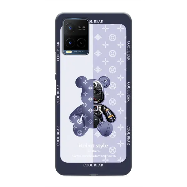 Чехол с принтом «Медвежонок LV» для Vivo Y21 / Y21s Чехол с принтом «Медвежонок LV» для Vivo Y21 / Y21s