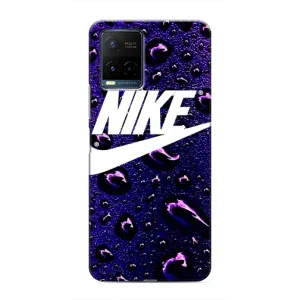 Чехол для Vivo Y21 / Y21s - с принтом Найк (AlphaPrint) (Найк принт)
