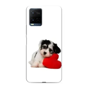 Чехлы с собаками для Vivo Y21 / Y21s (VPrint) (Песик)