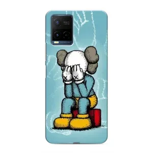 Чохли для Vivo Y21 / Y21s - Bearbrick Louis Vuitton (PREMIUMPrint) (Плач Bearbrick)