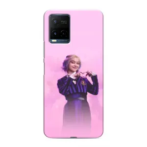 Чехол с дизайном Венздей 2 на Vivo Y21 / Y21s (Яркая Энид Уэнздей)