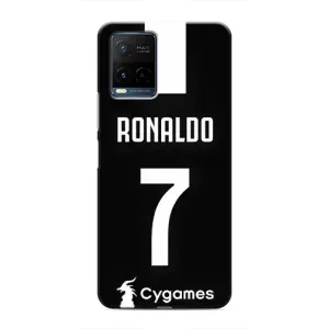 Чехол Криштиану Роналду для Vivo Y21 / Y21s (AlphaPrint) (RONALDO 7)
