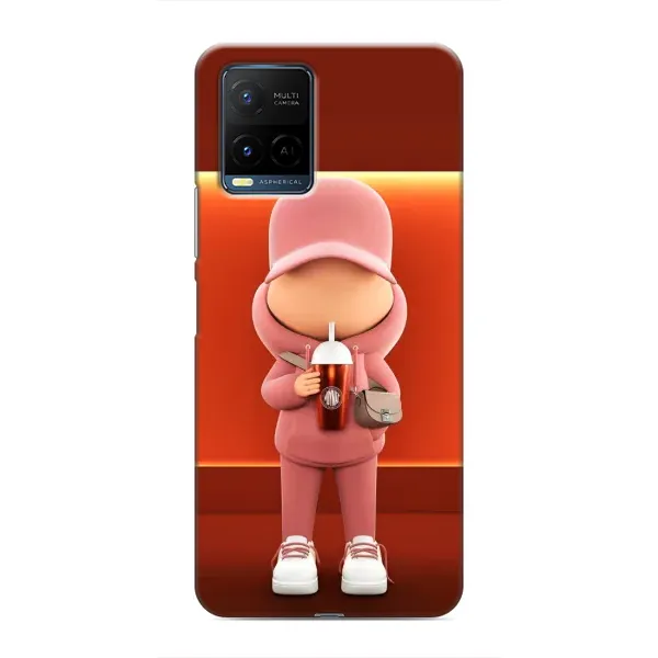 Чехол с принтом «С Кофе» для Vivo Y21 / Y21s Чехол с принтом «С Кофе» для Vivo Y21 / Y21s