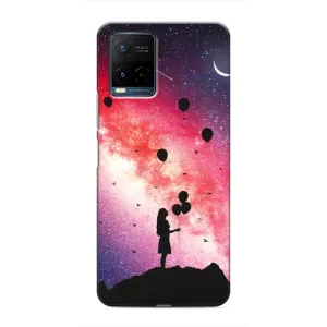 Чехлы для любимой на ViVO Y21 / Y21s (VPrint) (З Кульками)