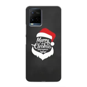 Рождественские Чехлы для Vivo Y21 / Y21s (VPrint) (Санта Крисмас)