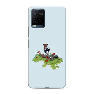 Чехлы с картинкой собаки Патрон для Vivo Y21 / Y21s (AlphaPrint) (Сапер Пес)
