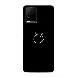 Чехол для Виво у21 / у21с - (AlphaPrint) с печатью (ТОП продаж) (Смайл)