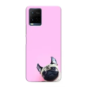 Чехлы с собаками для Vivo Y21 / Y21s (VPrint) (Смешная собака)