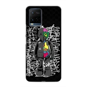 Чохли для Vivo Y21 / Y21s - Bearbrick Louis Vuitton (PREMIUMPrint) (Стиль Bearbrick)