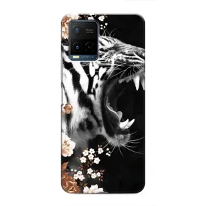 Чехлы с картинками животных Vivo Y21 / Y21s (Стильный ТИГР)