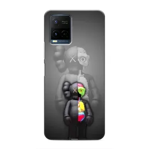 Чохли для Vivo Y21 / Y21s - Bearbrick Louis Vuitton (PREMIUMPrint) (Тіло Bearbrick)