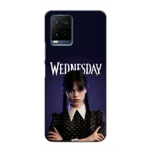 Чехлы Венсдей на Vivo Y21 / Y21s Уэнсдей (AlphaPrint) (Wednesday)