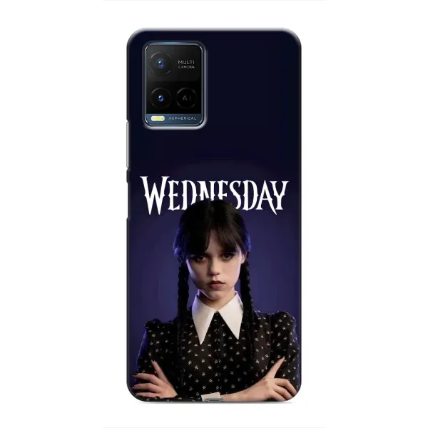 Чехол с принтом «Wednesday» для Vivo Y21 / Y21s