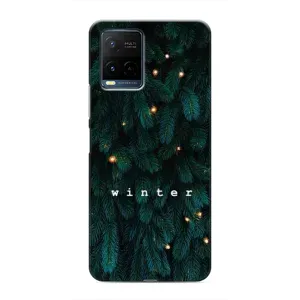 Новогодние, Праздничные Чехлы для Vivo Y21 / Y21s - 2024 год (Winter)
