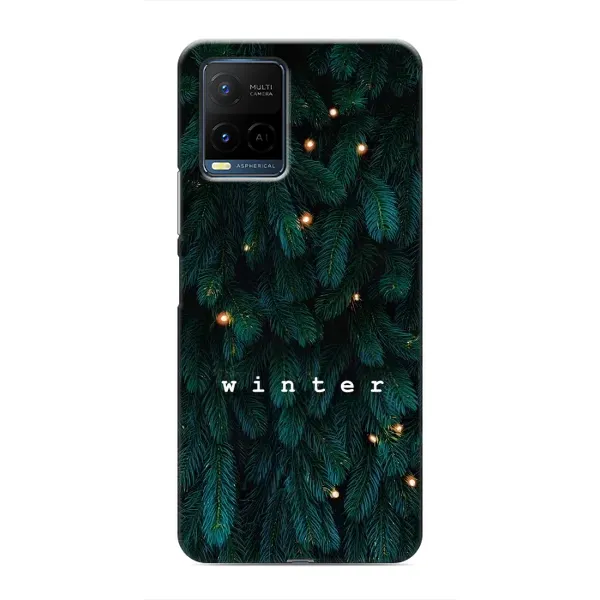 Чохол з принтом «Winter» для Vivo Y21 / Y21s