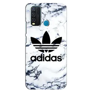 Чохли Адидас для ViVO Y30 (AlphaPrint) (Адідас на мраморі)