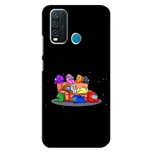 Чехол Амонг Ас для ViVO Y30 (AlphaPrint) (Амонг-ас)