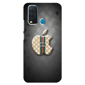 Чехлы ГУЧЧИ для Виво у30 (AlphaPrint) (Apple gucci)