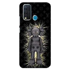 Чохли для ViVO Y30 - Bearbrick Louis Vuitton (PREMIUMPrint) (Bearbrick LV)
