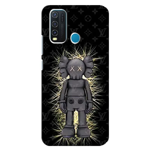 Чохол з принтом «Bearbrick LV» для Vivo Y30