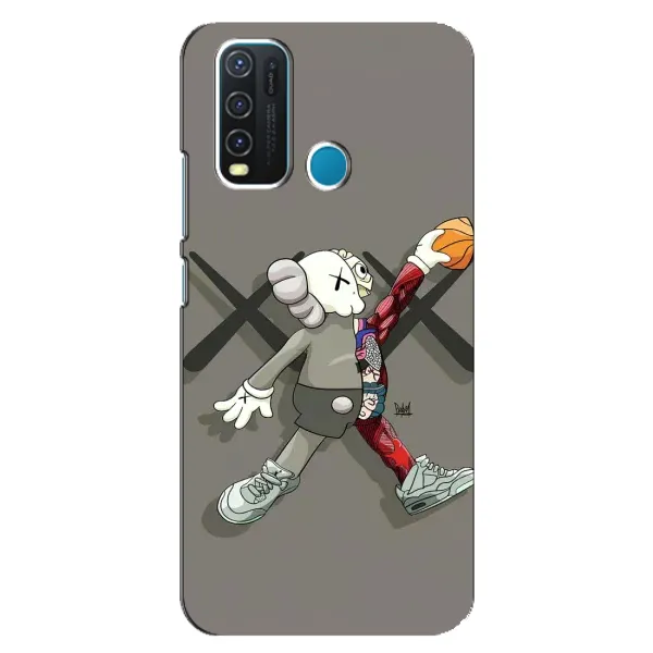 Чохол з принтом «Беарбрік Джордан» для Vivo Y30