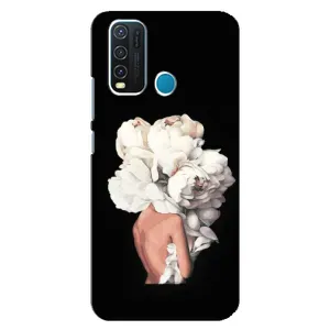 Чехлы (ART) Цветы на ViVO Y30 (VPrint)