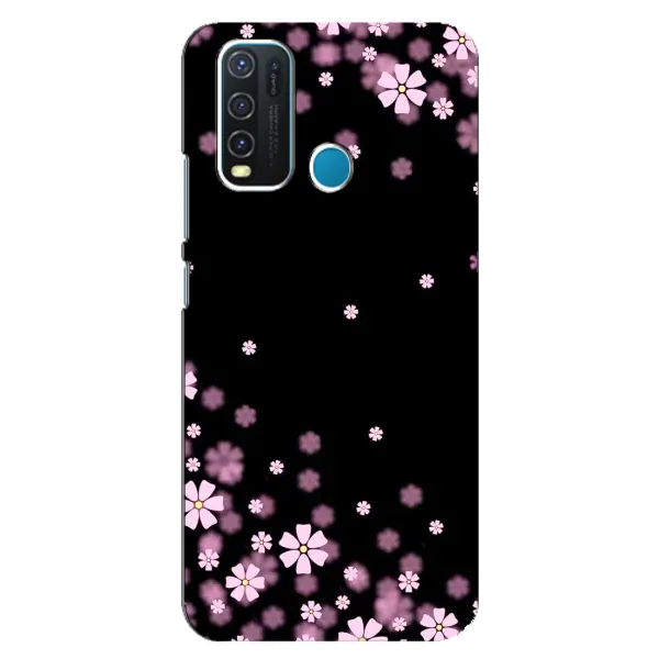 Чохол з принтом «Квіти маленькі» для Vivo Y30