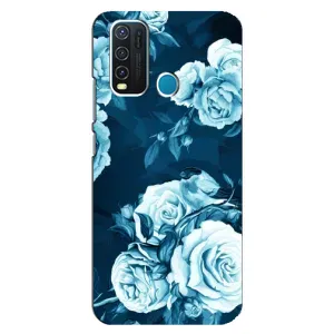 Чехлы (ART) Цветы на ViVO Y30 (VPrint) (Блактині бутони)