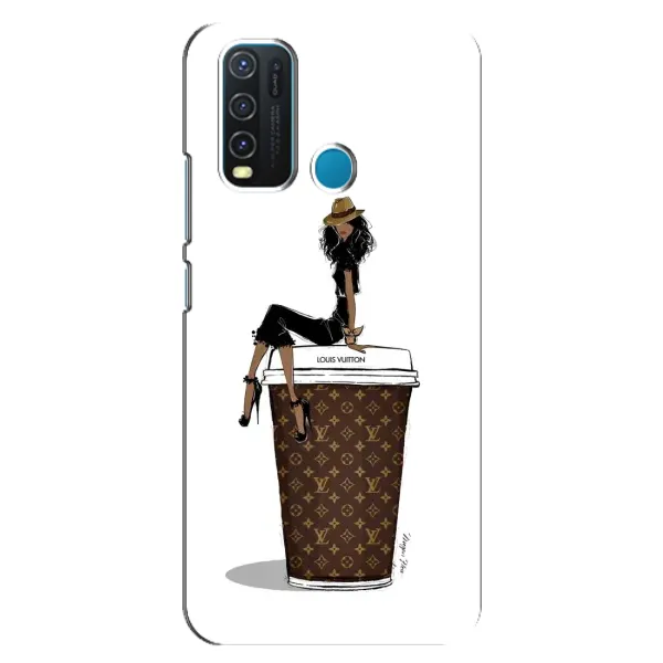 Чехол с принтом «кофе LOUIS VUITTON» для Vivo Y30 Чехол с принтом «кофе LOUIS VUITTON» для Vivo Y30