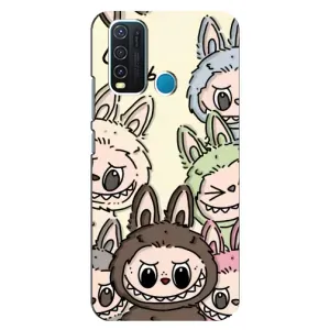 Чохол з Лабубу на ViVO Y30 (Золота мавпа Bored Ape)