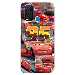 Силіконовий чохол Маквін для ViVO Y30 (Колаж Блискавка Маквін)