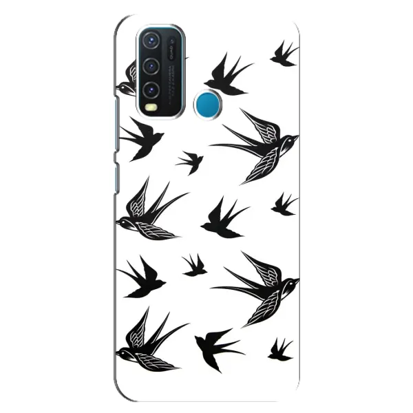 Чехол с принтом «Ласточки» для Vivo Y30 Чехол с принтом «Ласточки» для Vivo Y30