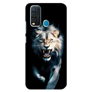 Чохол з картинкою 'Хижаки' для ViVO Y30 (Лев у темряві)