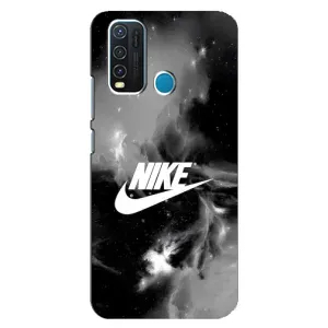 Чохол для ViVO Y30 - з принтом Найк (AlphaPrint) (Лого Найк)