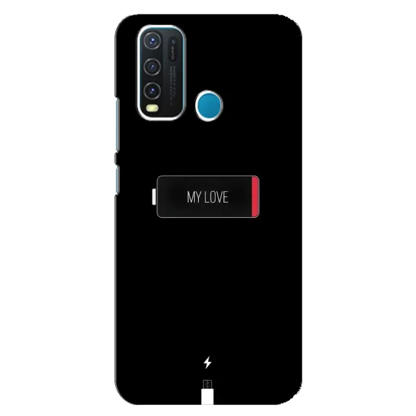 Чехол с принтом «Love battery» для Vivo Y30 Чехол с принтом «Love battery» для Vivo Y30