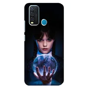 Чехол с дизайном Венздей 2 на ViVO Y30 (Магическая сфера Уэнздей)